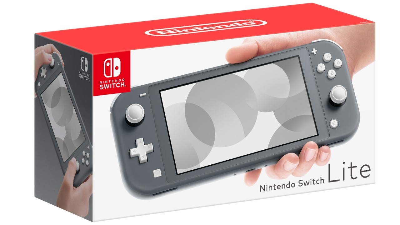 Портативная игровая консоль Nintendo Switch Lite (Grey) [42173