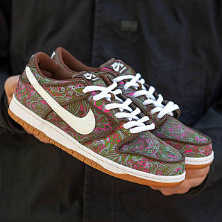 Мужские Кроссовки Nike SB Dunk Low Pro Paisley Brown 42, цена