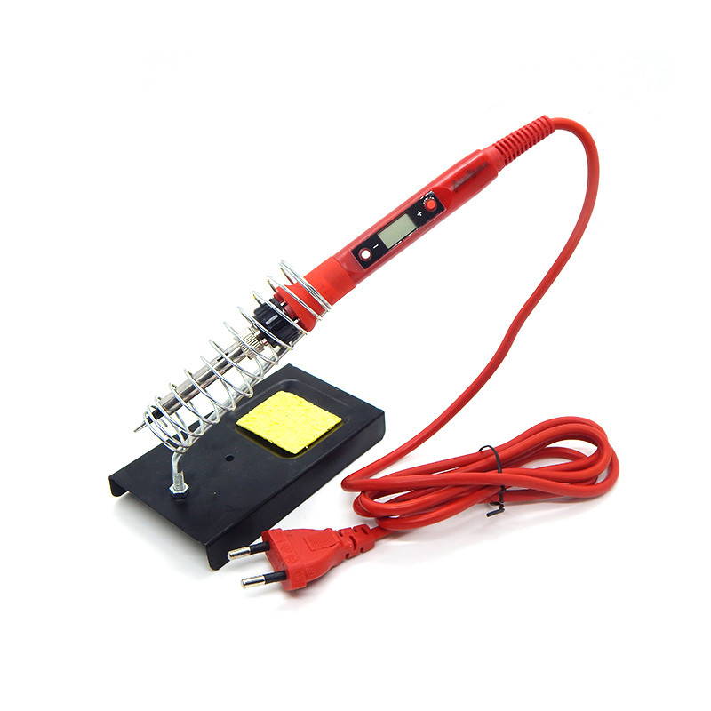 🔥Паяльний набір з LCD дисплеєм JCD 908S — 80 Вт в органайзері