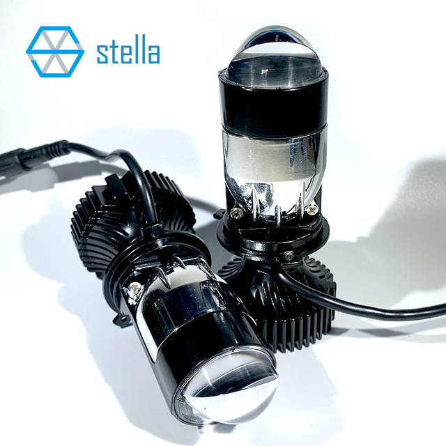 Led лампы H4 мини линзы BI-LED Stella canbus 2шт, цена: 1595