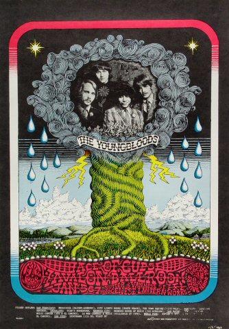 The Youngbloods Vintage Concert Poster from Avalon Ballroom, Sep