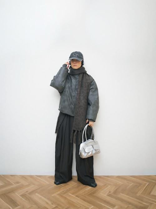 セール】2way high neck down jacket / 2wayハイネックリアルダウン