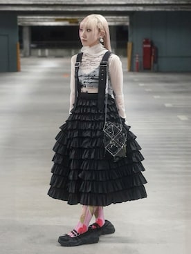 noir kei ninomiyaのオールインワン・サロペットを使った人気