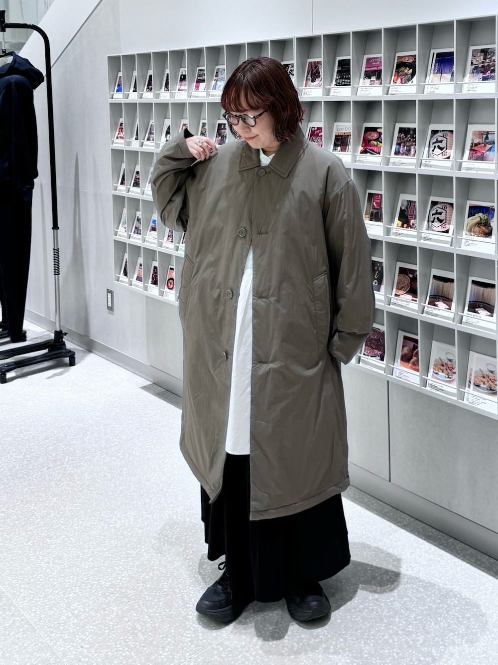 まりん｜無印良品のステンカラーコートを使ったコーディネート - WEAR