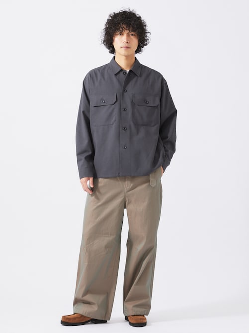 セール】TECH アムンゼン リラクシー CPOシャツジャケット（シャツ