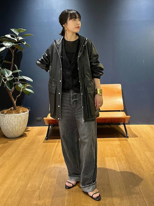 Curensology(カレンソロジー)/コットンチュールブラウス（Tシャツ