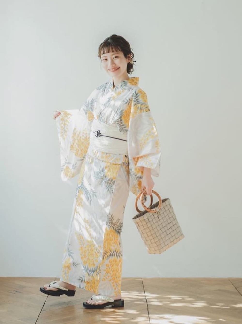 utatane（ウタタネ）の「【maru × utatane】浴衣3点セット ほぐし