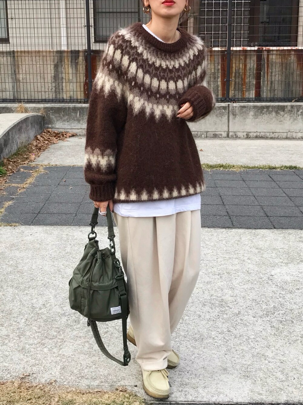 Kumika☆｜BATONERのニット/セーターを使ったコーディネート - WEAR