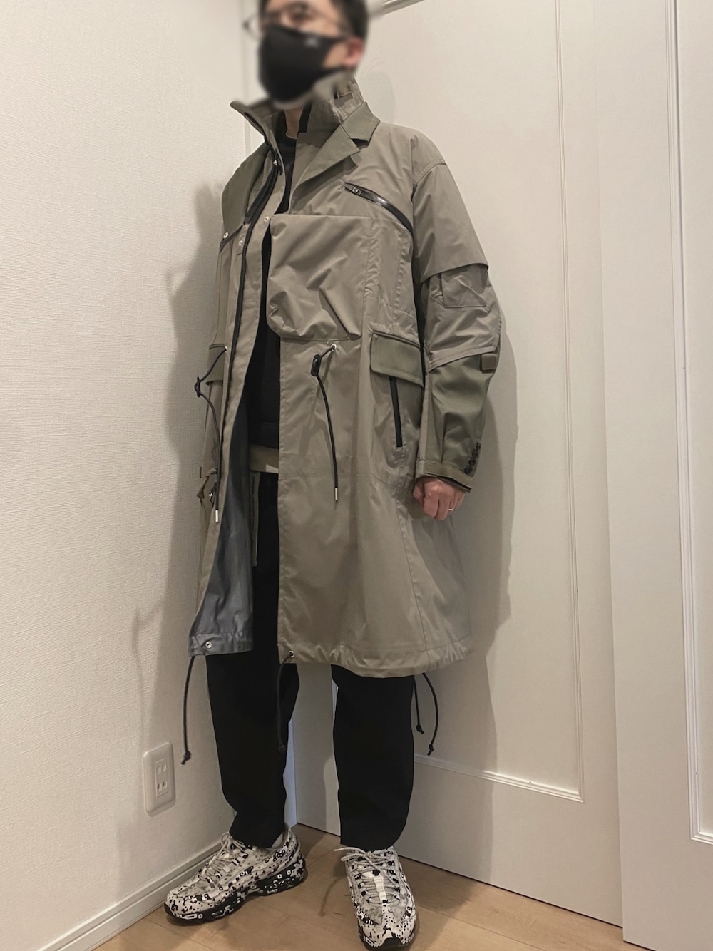 Am｜Sacaiのトレンチコートを使ったコーディネート - WEAR