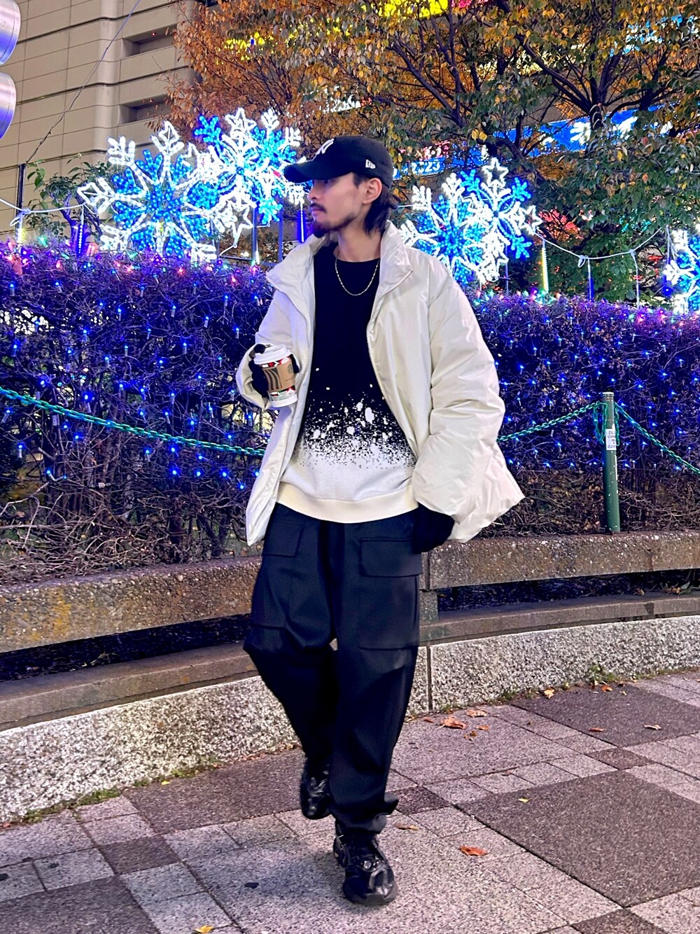 Lui's（ルイス）の「ホワイトグースダウンBigジャケット（）」 - WEAR