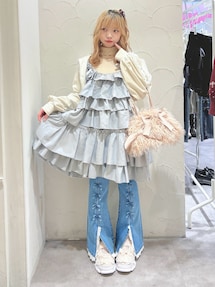 ホイップクリームミニワンピース｜メリージェニー（merry jenny）公式