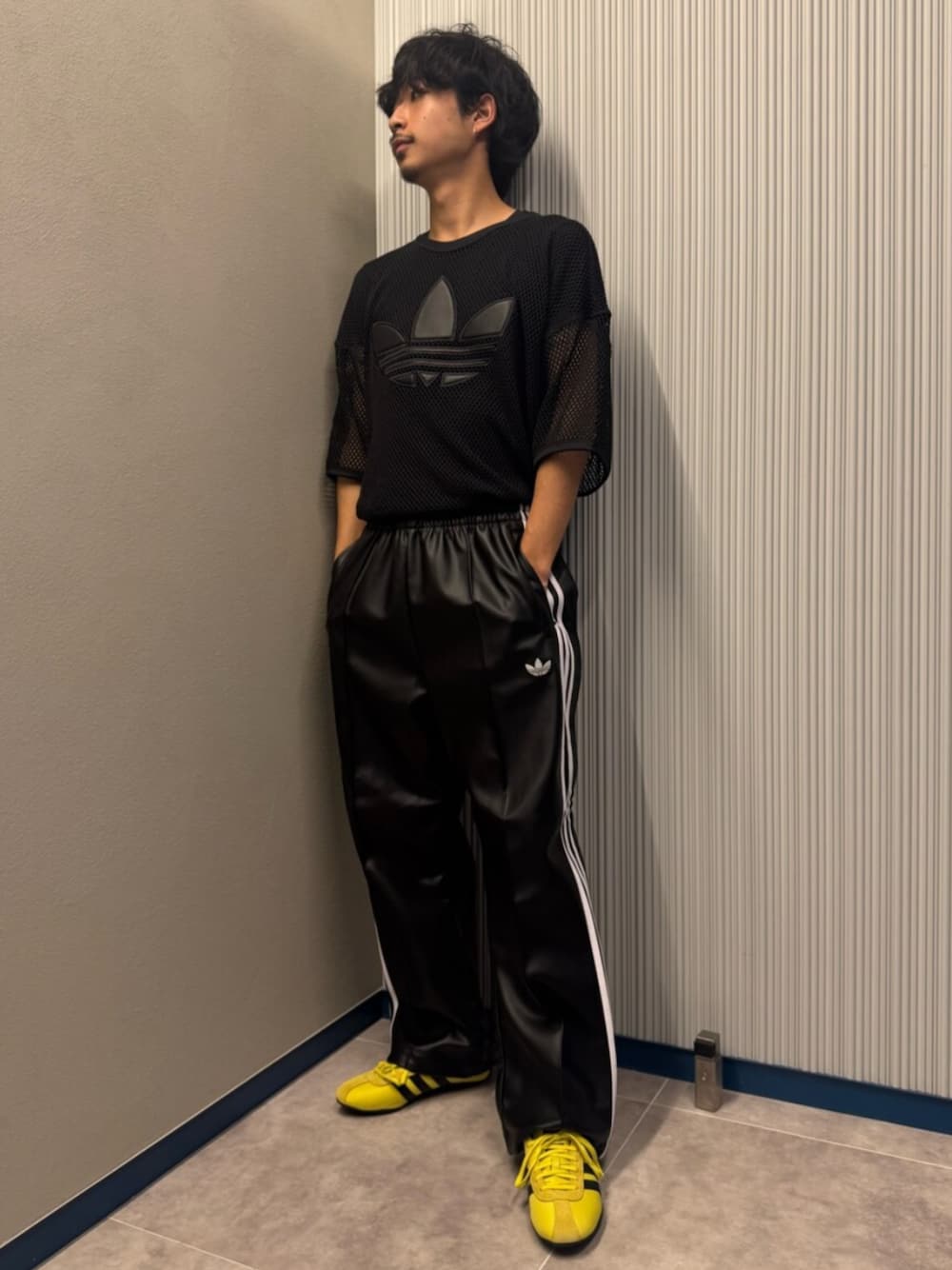 adidas × ジェレミー・スコット メッシュ 半袖Tシャツ、adidas