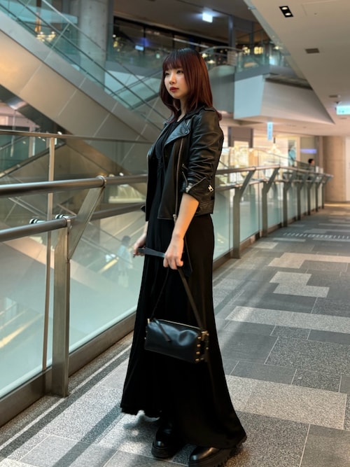 ALLSAINTS（オールセインツ） ワンピース XYLIA GATHERED MAXI DRESS