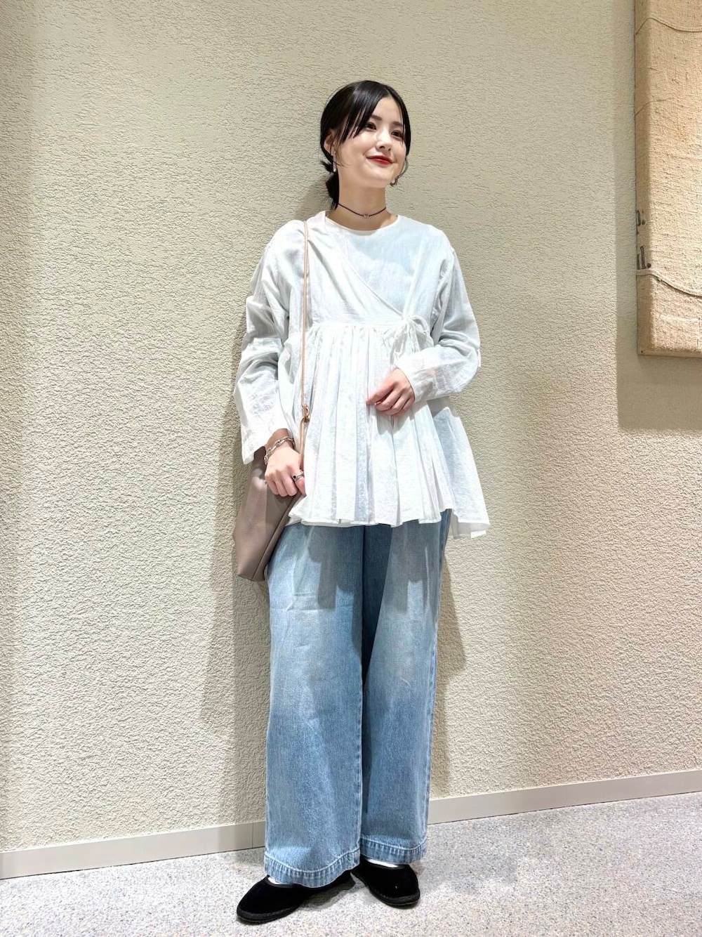 コットンボイルアンガルカシャツを使った人気ファッション