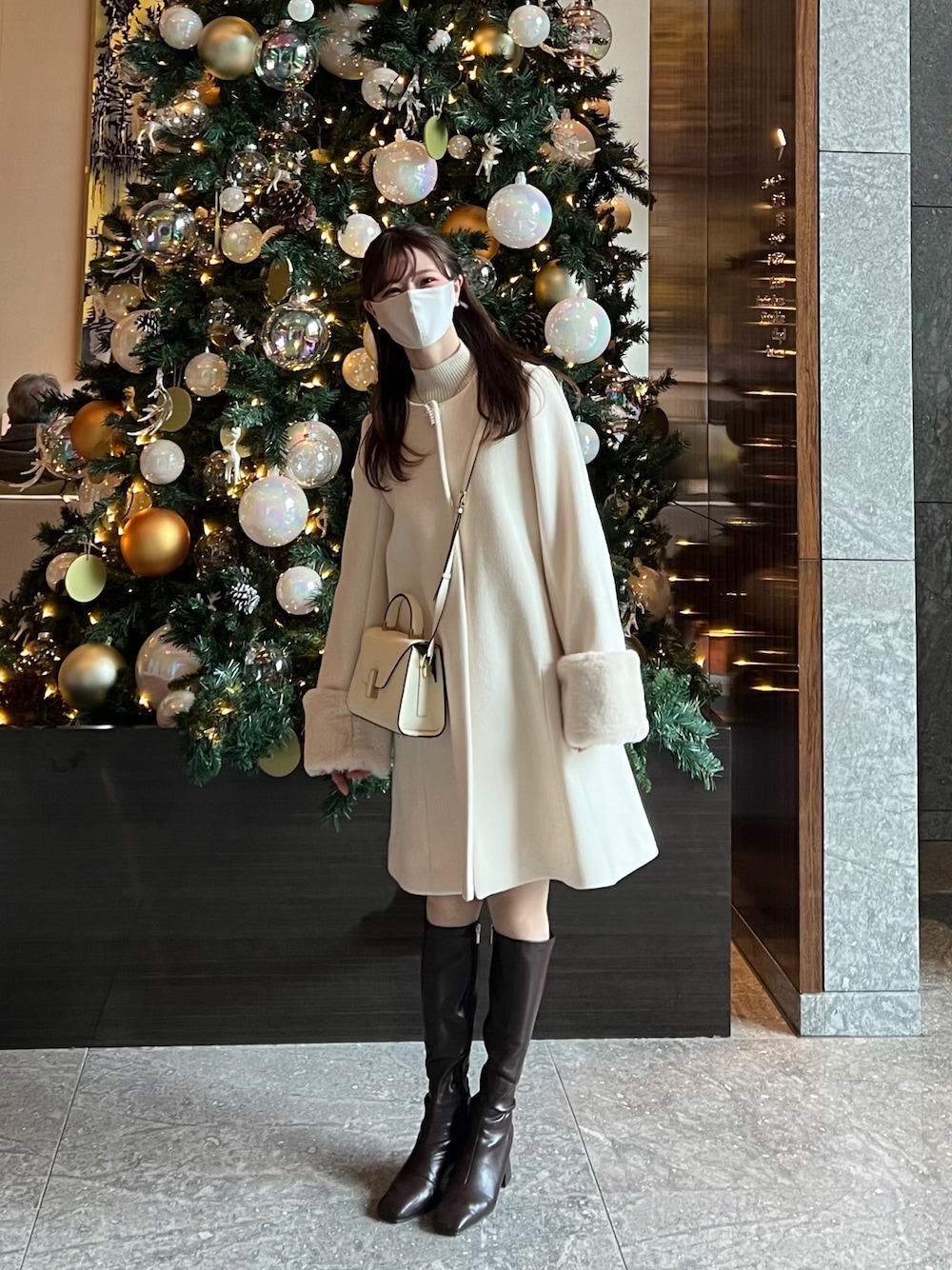 har ( ハル )｜SNIDELのノーカラーコートを使ったコーディネート - WEAR