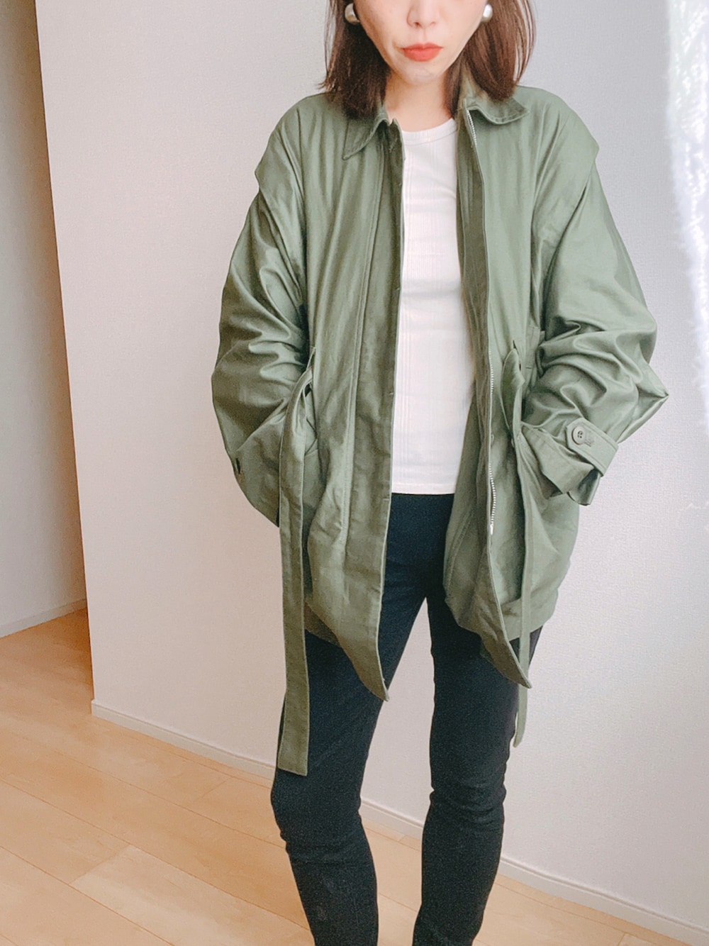 CLANE（クラネ）の「2WAY MILITARY JACKET（ミリタリージャケット