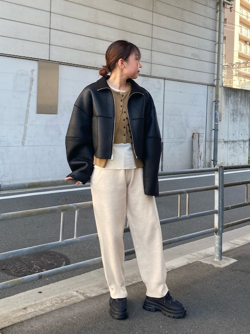 セール】リバーシブルボアジャケット（その他アウター）｜KBF