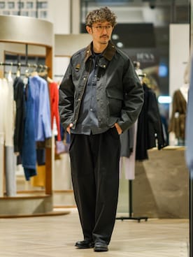 Barbour for MARKAWARE & EDIFICE 別注 SPEY/スペイを使った人気