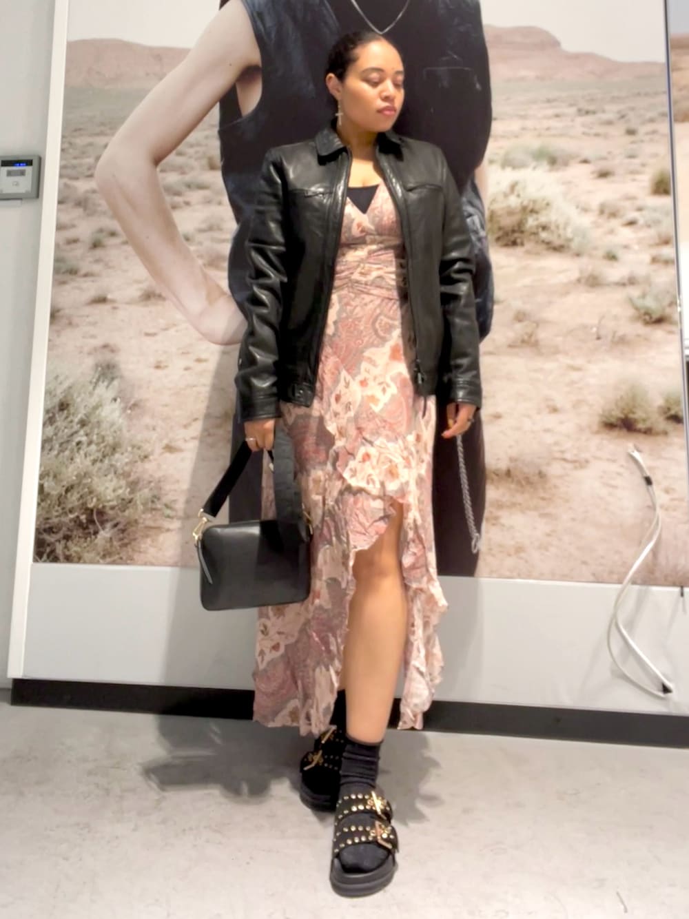 ALLSAINTS（オールセインツ）の「BREA FLORAL PRINT CASCADE MAXI