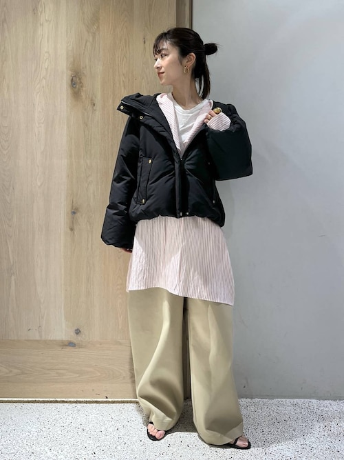 Curensology(カレンソロジー)/2WAYフードダウンジャケット（ダウン