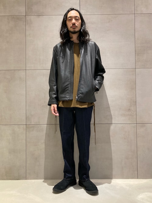 ADAM ET ROPE' 渋谷PARCOモリタさんのライダースジャケットを使った