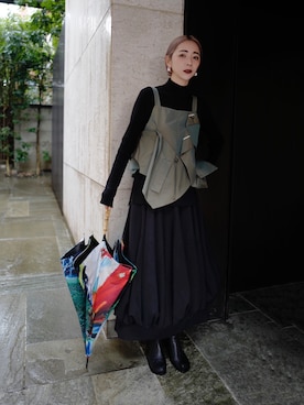 UN3D.のベストを使った人気ファッションコーディネート - WEAR