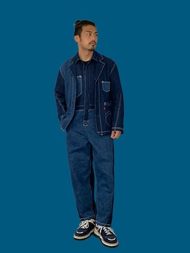 Levi's REDのつなぎ/オールインワンを使った人気ファッション