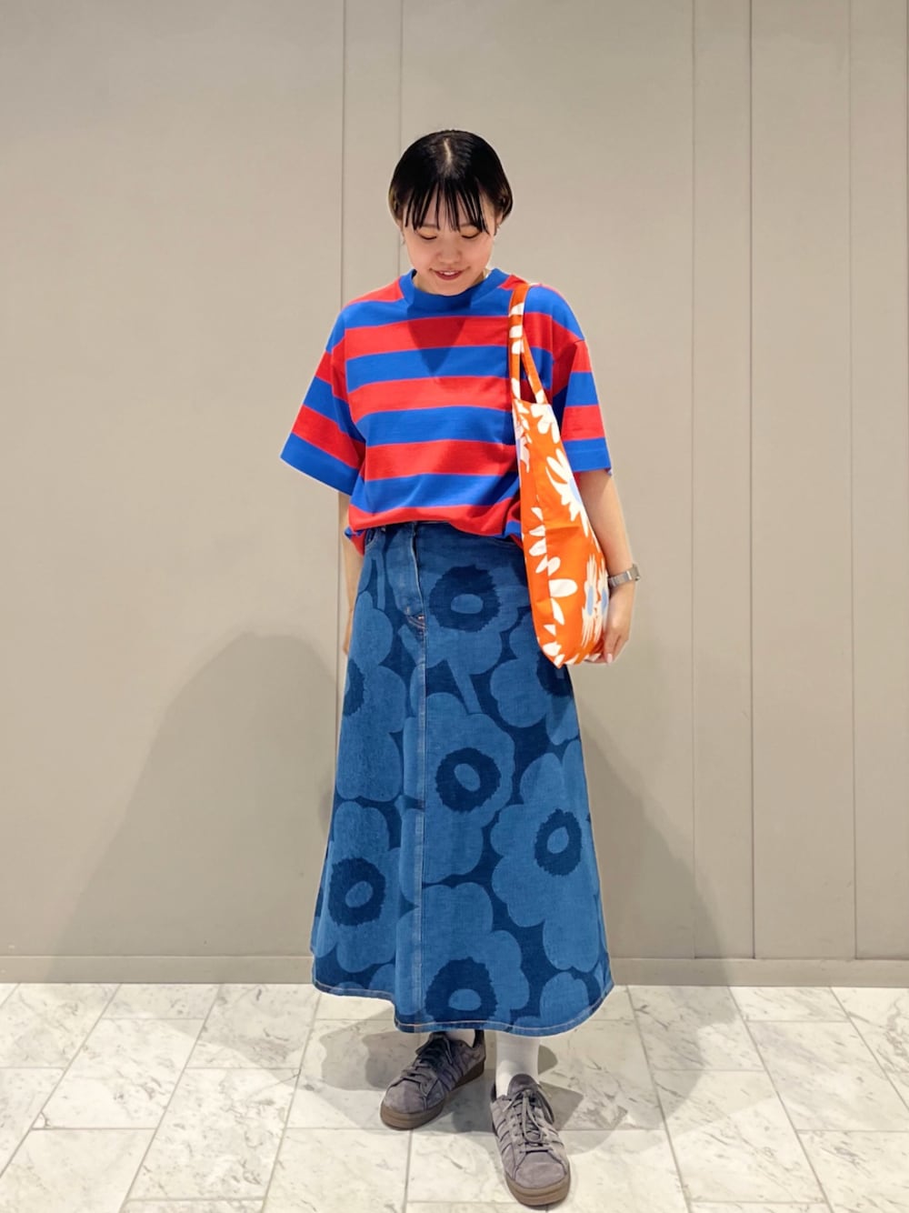 marimekkostaff(marimekko ZOZO)｜marimekkoのデニムスカートを使った