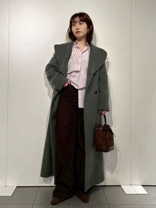 セール】ビッグカラーウールコート（ダッフルコート）｜FRAY I.D