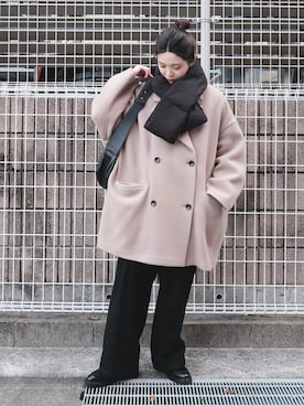 Wide double-breasted CTを使った人気ファッションコーディネート - WEAR