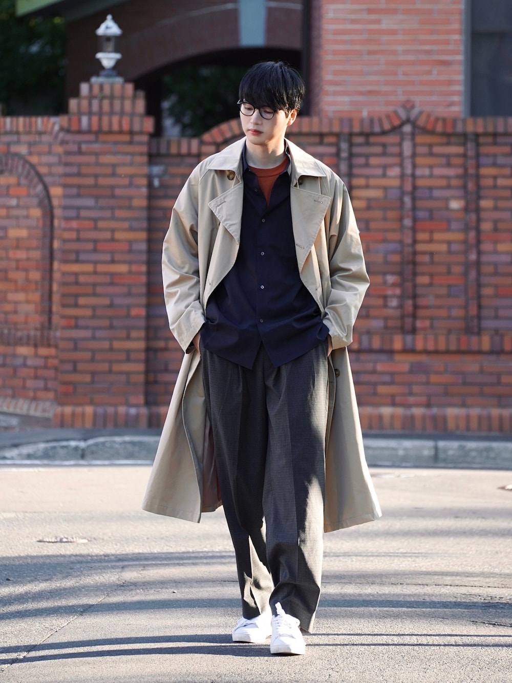 風早ゆうた｜green label relaxing by 風早ゆうたのトレンチコートを