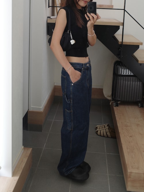 El mar ペインターデニムパンツ（デニムパンツ）｜CANAL JEAN