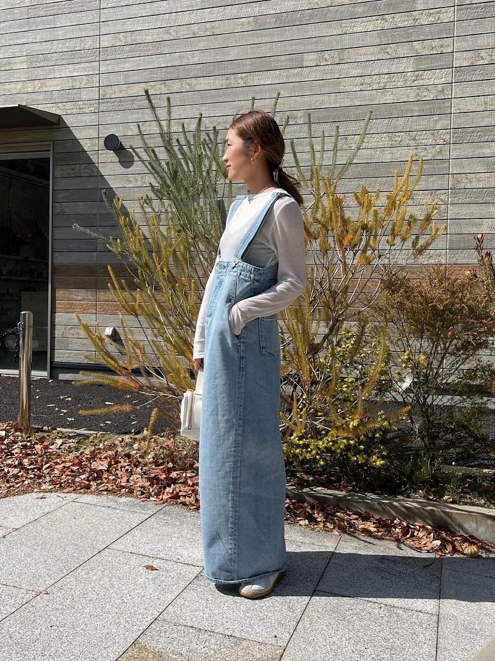 EDWIN×ETRETOKYO COREデニムハイライズサススカートを使った人気