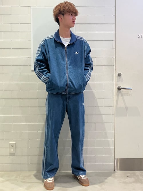 アディカラー デニム ファイヤーバード トラックトップ / ジャージ