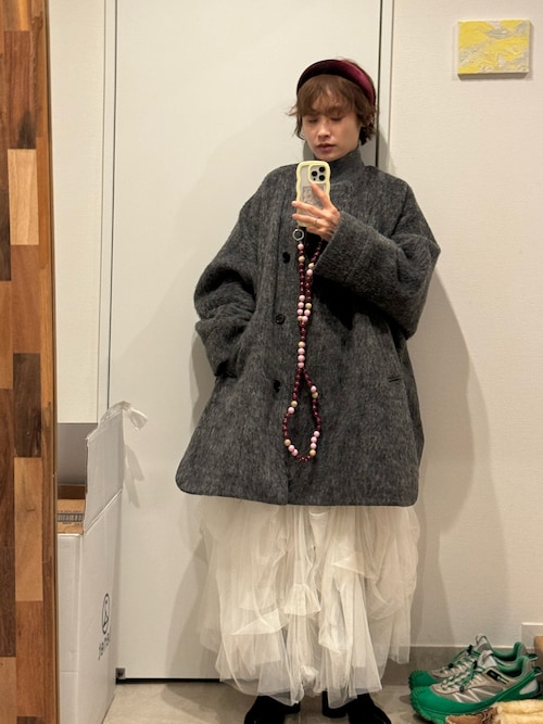 デニムcarrie(ボリュームチュールスカート)（スカート）｜LA BELLE