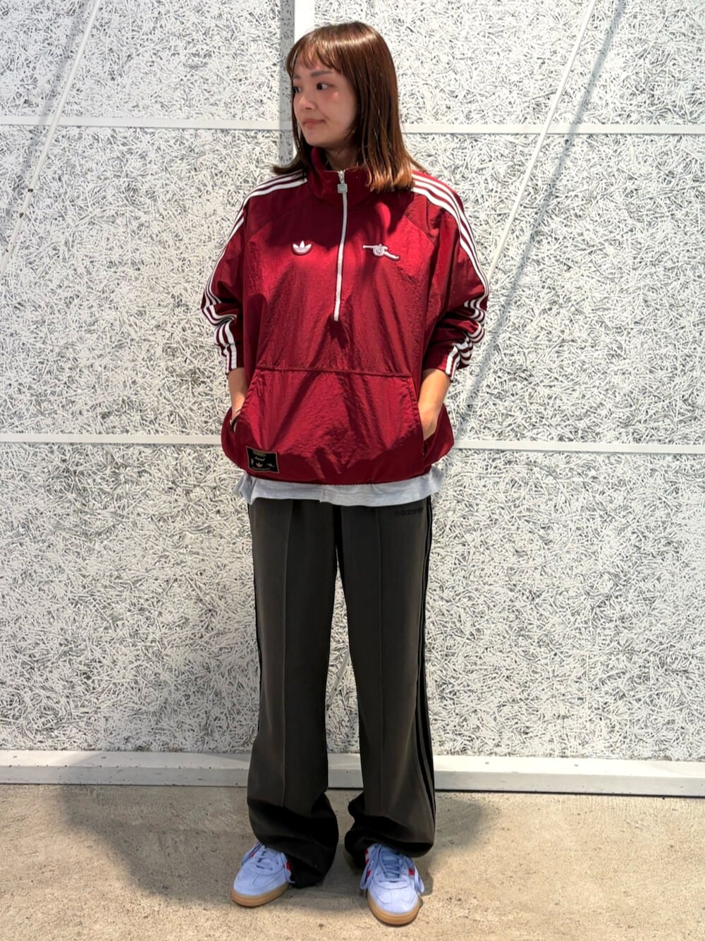 アーセナル テラスアイコン ハーフジップ ジャケットのアディダス