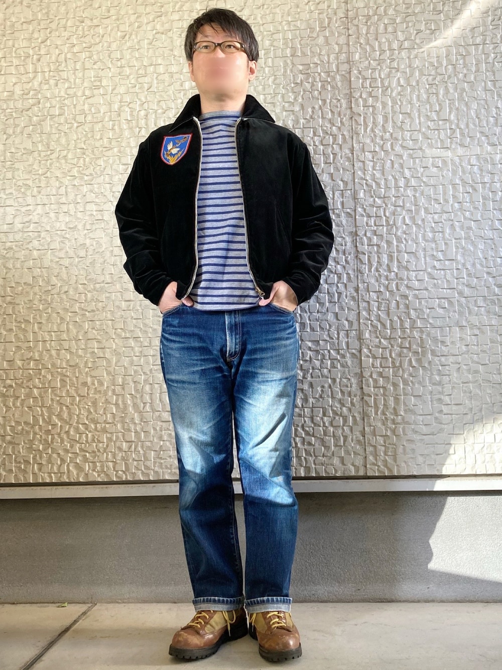 WAREHOUSEのスカジャンを使った人気ファッションコーディネート - WEAR