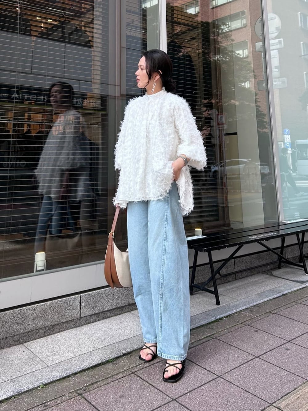 デニムパンツを使った「TSURU by mariko oikawa」の人気ファッション