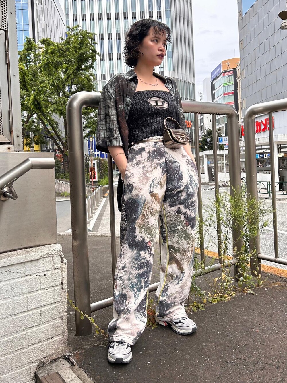 DIESEL（ディーゼル）の「レディース トップス ベアトップ リブニット