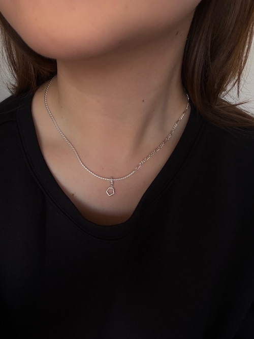 TEN. ネックレス SILVER925 シェードコンビチェーンネックレス SV