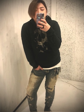 IF SIX WAS NINEのタンクトップ（ホワイト系）を使った人気