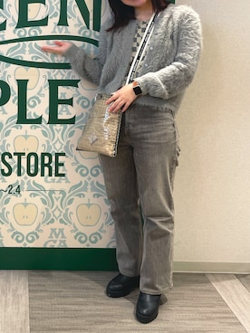 FRED PERRY × Ray BEAMS / 別注 シャギー カーディガンを使った人気