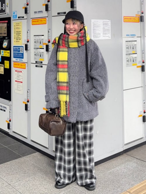 セール】シャギースタンド カラー ハーフ コート（ステンカラーコート