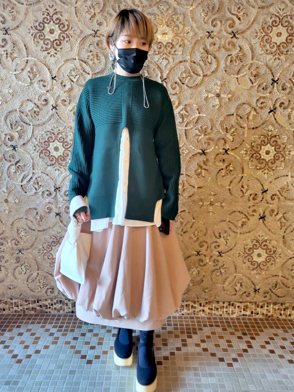 UN3D.（アンスリード）の「バルーンカットスカート（スカート）」 - WEAR