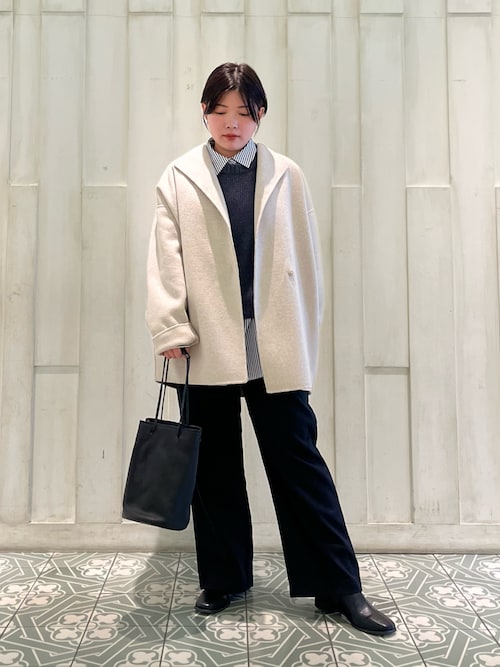 セール】ウールリバーミドルガウンコート（その他アウター）｜URBAN