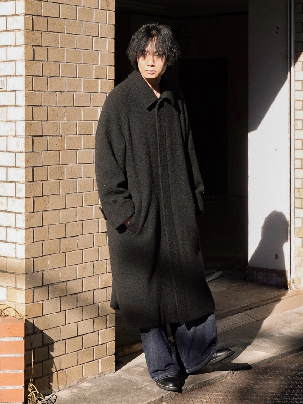 LIDNM（リドム）の「Heritage Slub Denim Pants（デニムパンツ）」 - WEAR