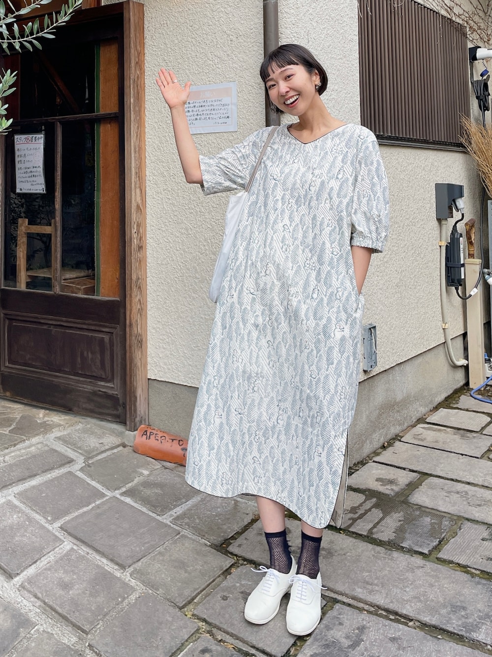 hoyan｜mina perhonenのワンピースを使ったコーディネート - WEAR