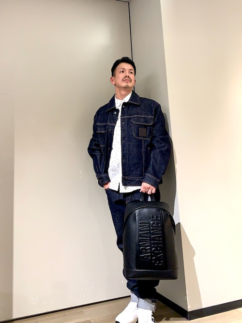 A|X アルマーニ エクスチェンジ】ICON ダークブルーウォッシュ デニム