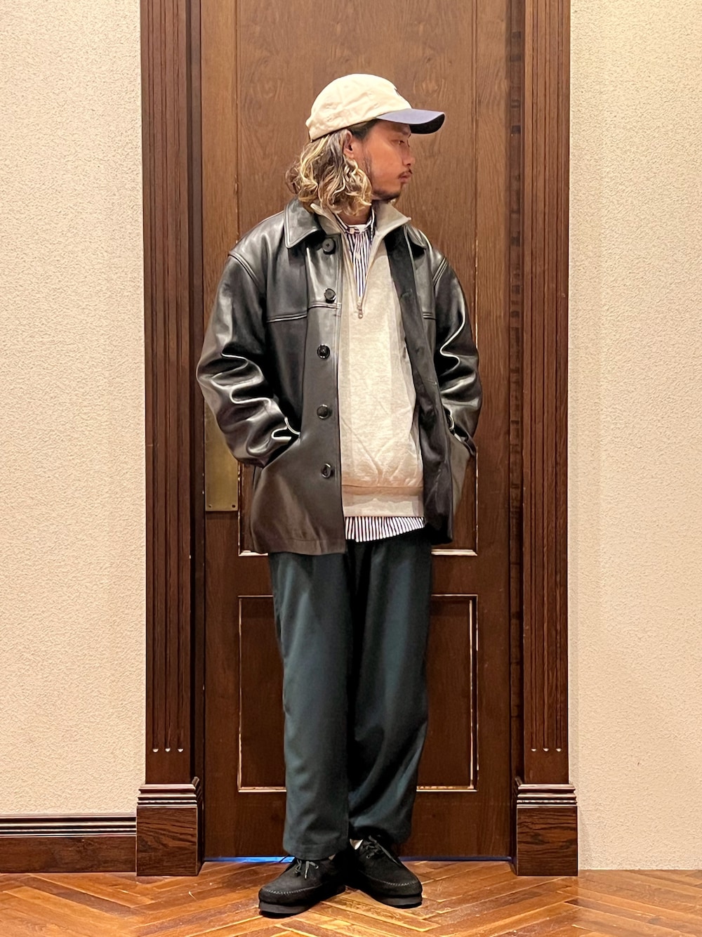 窪田 孝之｜schottのライダースジャケットを使ったコーディネート - WEAR