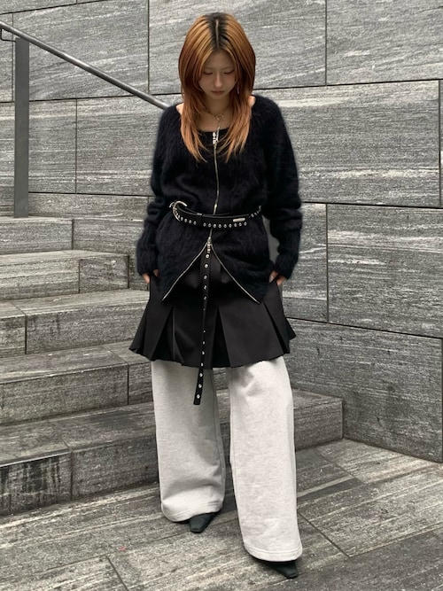 ZIP UP CARDIGAN/ジップアップカーディガン（カーディガン/ボレロ